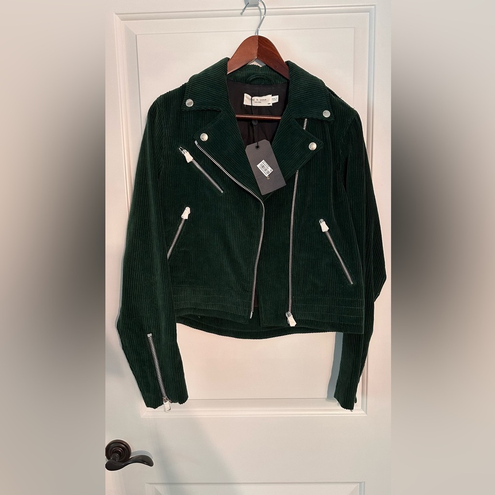 Rag & Bone Bottle Green Mercer Jacket